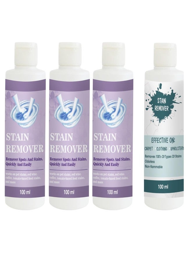 مجموعة مزيل البقع من توفوس، عبوة من 3 قطع باللون البنفسجي ومزيل البقع السماوي | محلول تنظيف متعدد الأسطح للملابس والأقمشة والمفروشات (100 غرام لكل قطعة) - Image 1